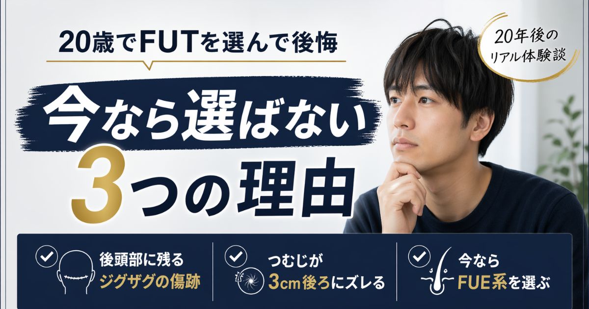 植毛ブログ FUT後悔 アイキャッチ